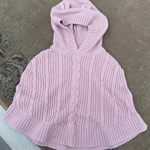 4T Girls Gap Sweater Poncho